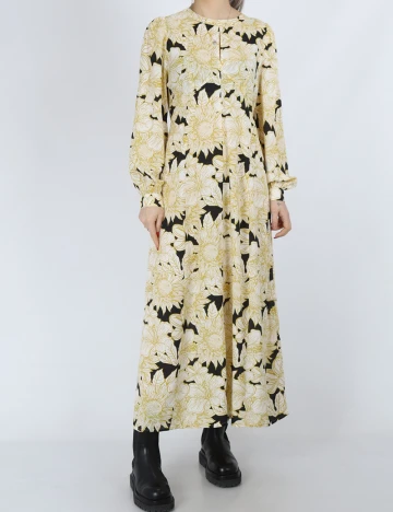 Rochie lunga Vero Moda, floral Floral print