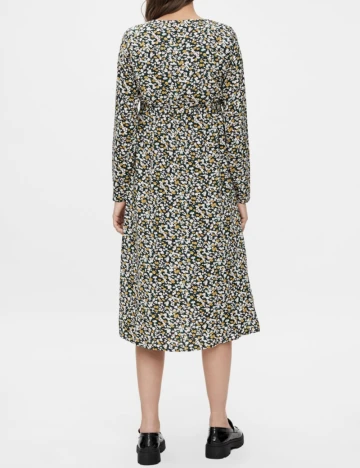 Rochie medie Mamalicious, imprimeu floral Floral print