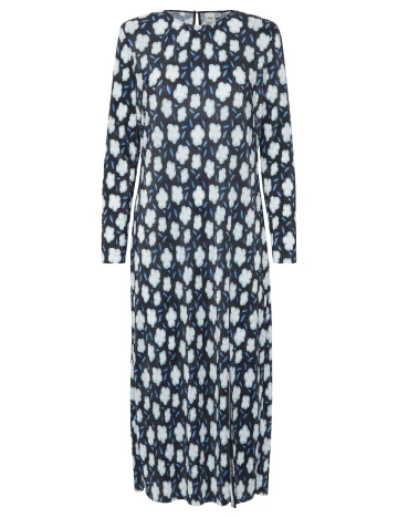 Rochie lunga Ichi, bleumarin