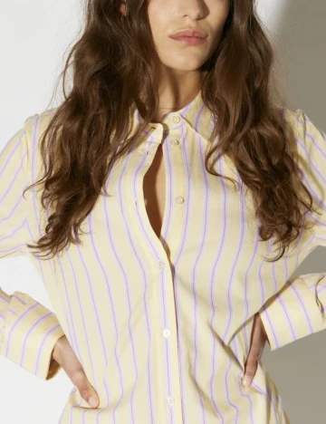 Rochie lunga Something New, galben