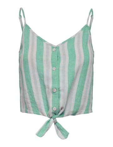 
						Top Only, alb/verde