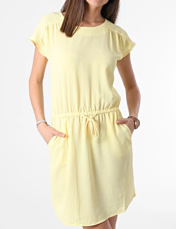 Rochie scurta Vero Moda, galben