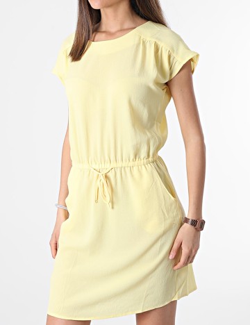 Rochie scurta Vero Moda, galben