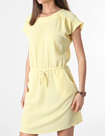 Rochie scurta Vero Moda, galben