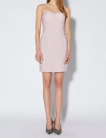 Rochie scurta Something New, roz Roz