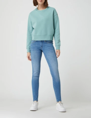 Bluza Q/S, turcoaz