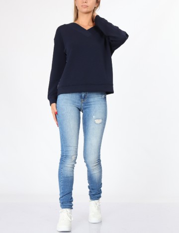 
						Bluza Comma, bleumarin