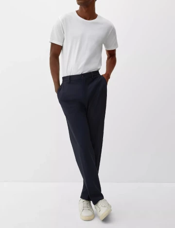 Pantaloni s.Oliver, bleumarin inchis