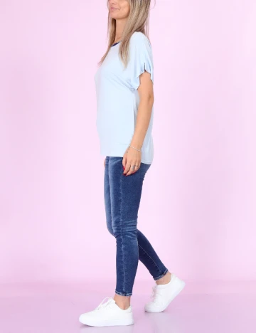Tricou Beldona, bleu