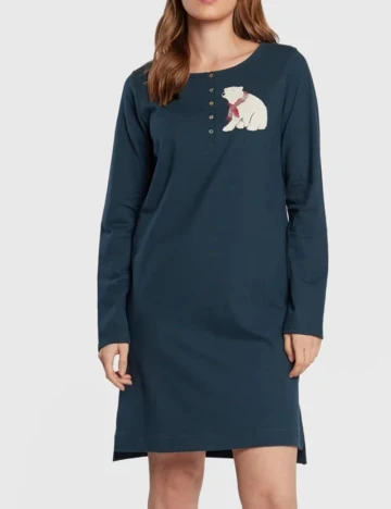 Rochie de noapte Triumph, albastru Albastru