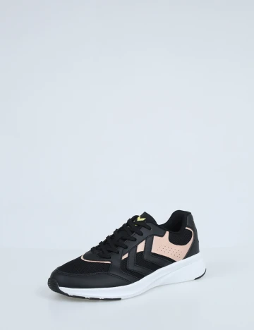 Adidasi Hummel, negru/roz
