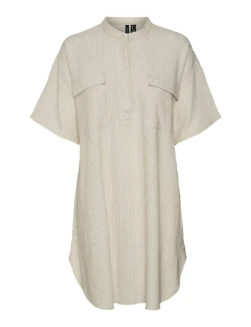 Rochie medie Vero Moda, crem Crem