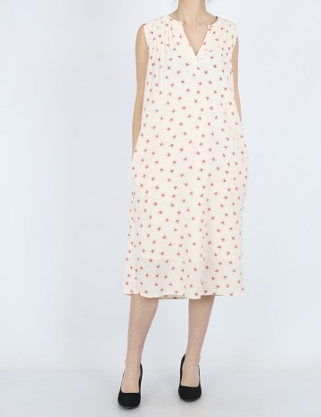 
						Rochie medie Fransa, crem