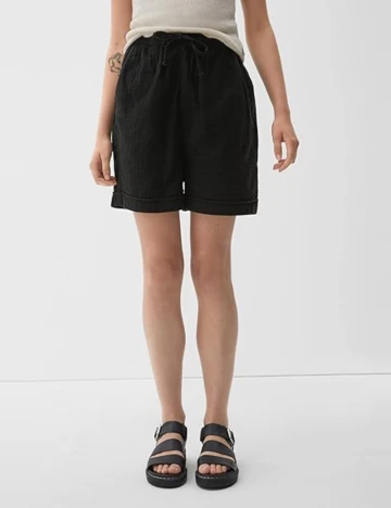 Pantaloni scurti Q/S, negru Negru