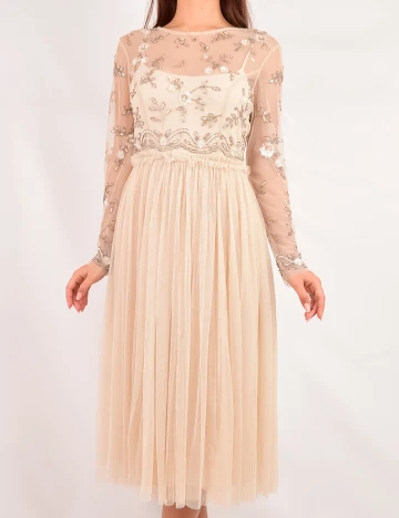 Rochie Zara, crem, M Crem