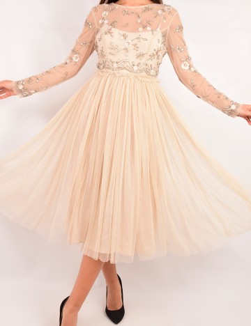 Rochie Zara, crem, M