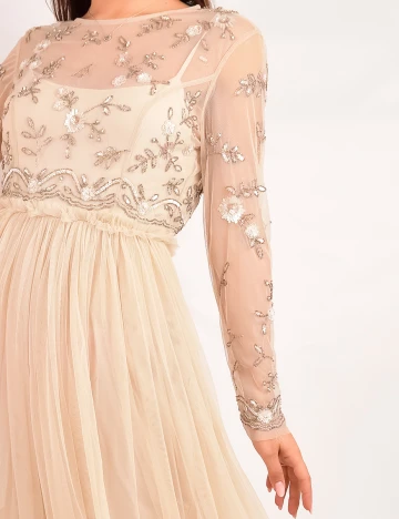 Rochie Zara, crem, M Crem