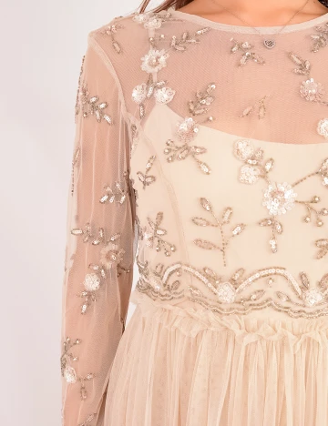 Rochie Zara, crem, M Crem