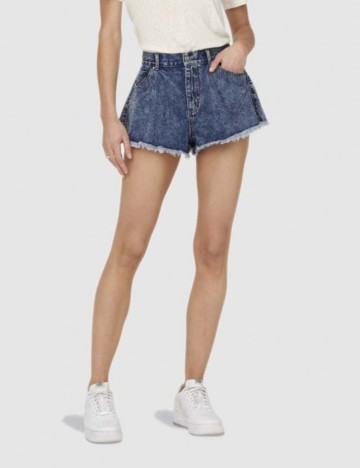 
						Pantaloni scurti Only, albastru