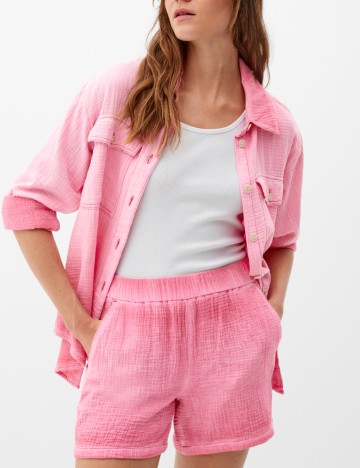 
						Pantaloni scurti s.Oliver, roz