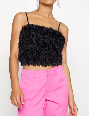 
						Top Vero Moda, negru