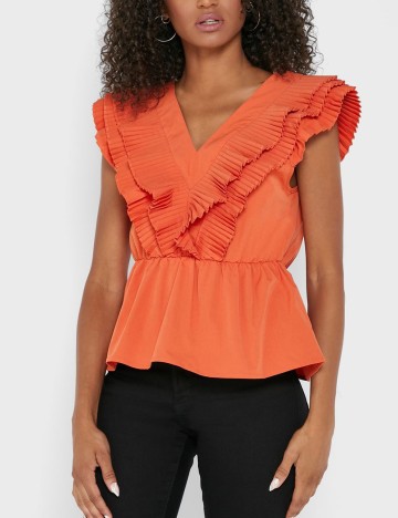 Bluza Vero Moda, portocaliu, M