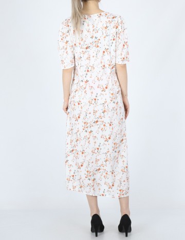 Rochie medie Vero Moda, alb