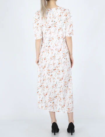 Rochie medie Vero Moda, alb