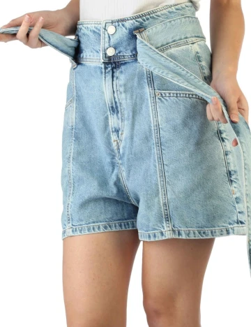 Pantaloni scurti Tommy Jeans, albastru