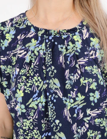 Bluza Fransa, bleumarin Albastru