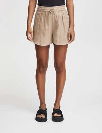 Pantaloni scurti Ichi, crem