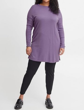 
						Bluza Fransa Curve, mov