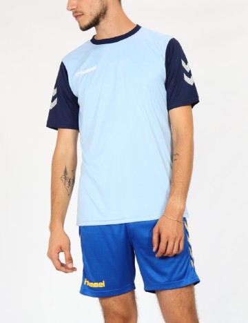 Tricou Hummel, albastru