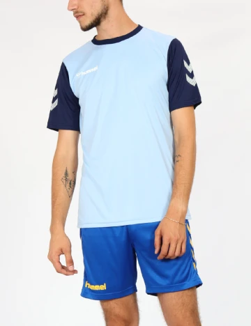 Tricou Hummel, albastru