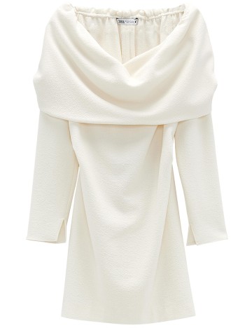 Rochie Zara, crem, L
