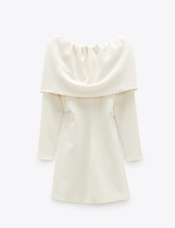 Rochie Zara, crem, L