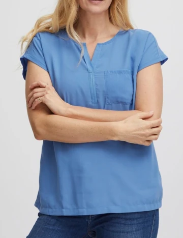 Bluza Fransa, albastru Albastru