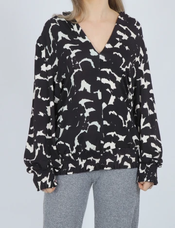 Bluza Fransa, negru Negru