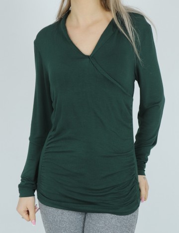 
						Bluza b.young, verde inchis