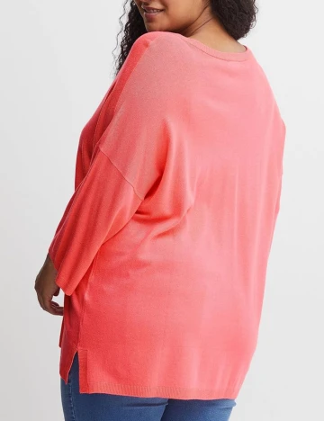 Bluza Fransa Curve, roz