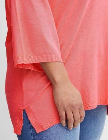 Bluza Fransa Curve, roz