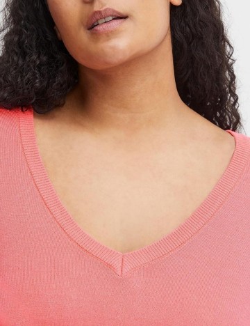 Bluza Fransa Curve, roz
