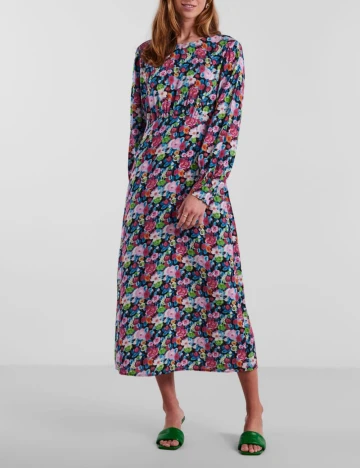 Rochie medie Pieces, floral