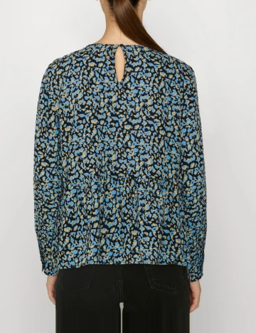 Bluza Pieces, albastru