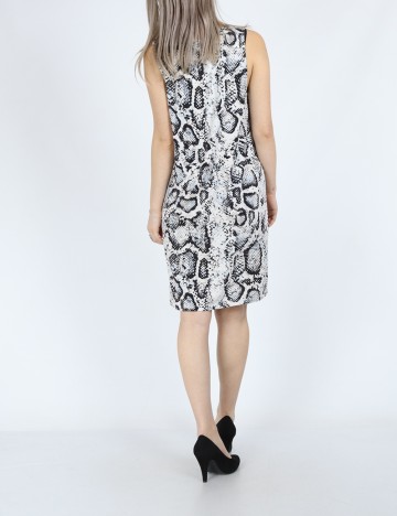 Rochie scurta Object, imprimeu sarpe