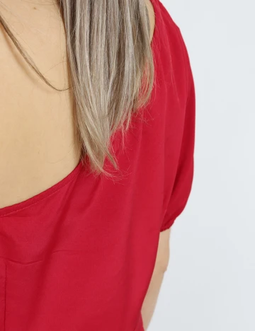 Rochie scurta Vila, rosu