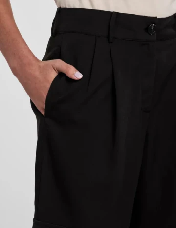 Pantaloni Pieces, negru Negru