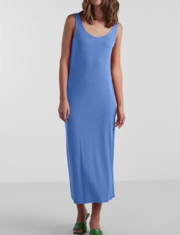 Rochie medie Pieces, albastru Albastru