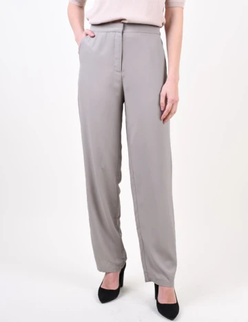 Pantaloni Vila, gri