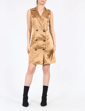Rochie scurta Vila, auriu Galben
